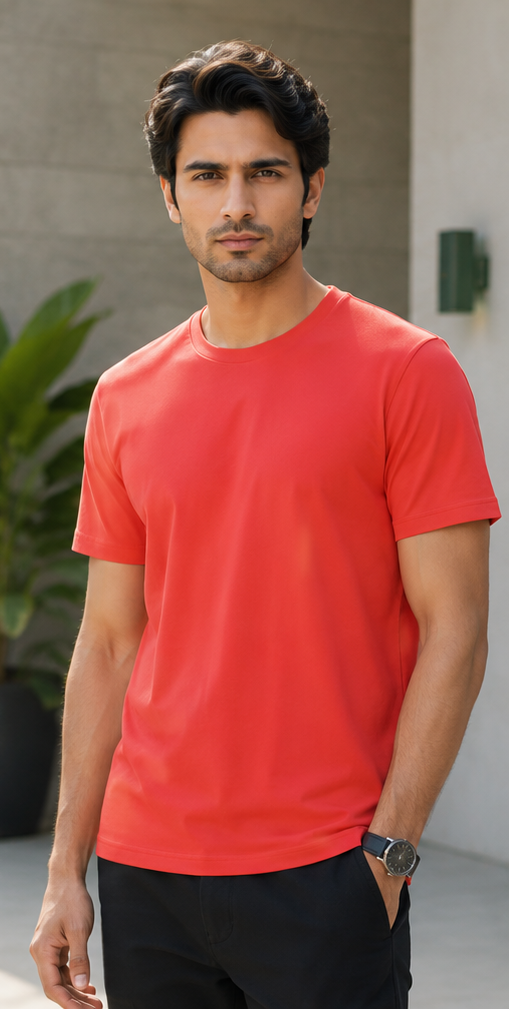Men | Pima Cotton Essential™ Crew Neck T-Shirt | Ultra Soft | Regular Fit
