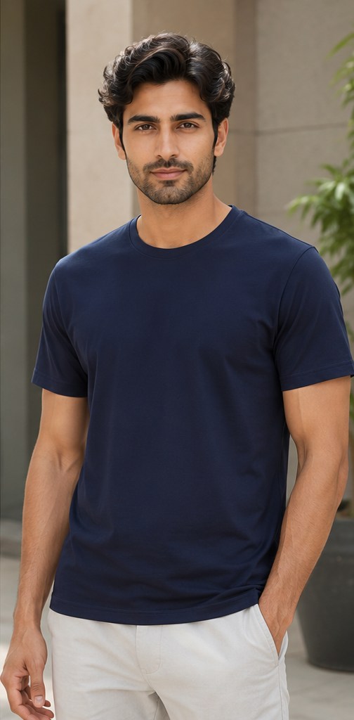 Men | Pima Cotton Essential™ Crew Neck T-Shirt | Ultra Soft | Regular Fit