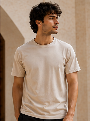 Men | Cotton Signature™ Round Neck T-Shirt | Regular Fit