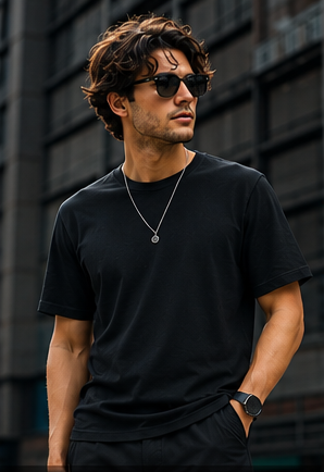 Men | Cotton Signature™ Round Neck T-Shirt | Regular Fit