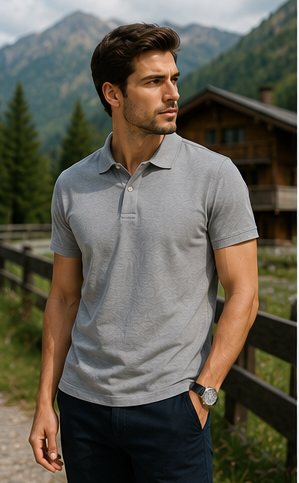 Men | Poly Cotton Essential™ Polo T-Shirt | UV Protected