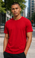 Men | Cotton Essential™ Round Neck T-Shirt | Regular Fit