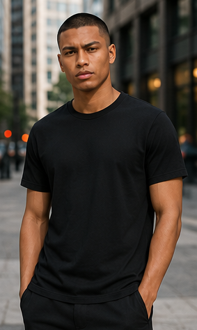 Men | Cotton Essential™ Round Neck T-Shirt | Regular Fit