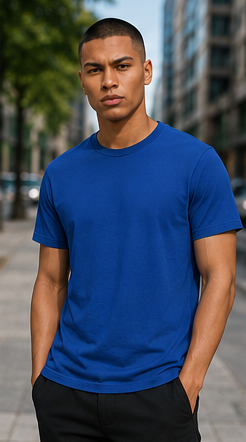 Men | Cotton Essential™ Round Neck T-Shirt | Regular Fit