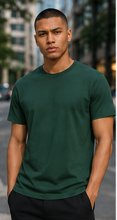 Men | Cotton Essential™ Round Neck T-Shirt | Regular Fit