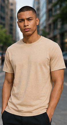 Men | Cotton Essential™ Round Neck T-Shirt | Regular Fit