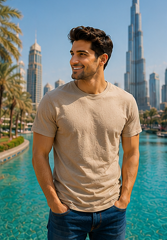 Cotton Crew Neck | Men