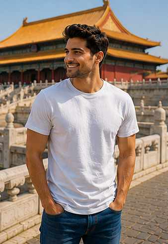 Cotton Crew Neck | Men