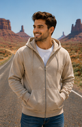 Men |  Cotton Premium™ Sustainable Zipper Hoodie | Regular Fit