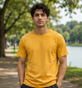 Men | Signature™ French Terry Round Neck T-Shirt | Regular Fit