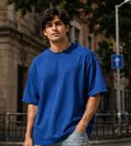 Men | Oversized | 100% Cotton Essential™ Round Neck T-Shirt | Q+Dyes