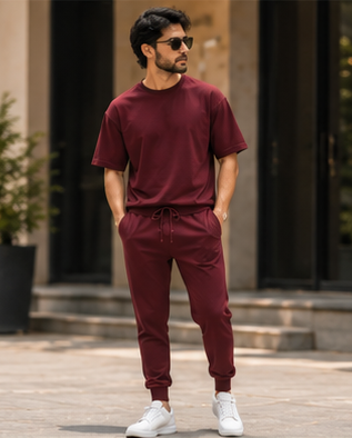 Mens | Signature™ Co-ord Set Cotton | Oversized Tshirt