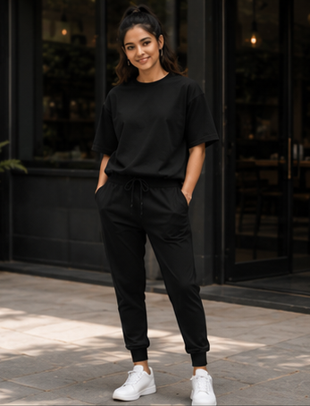 Womens | Signature™ Co-ord Set Cotton | Oversized Tshirt