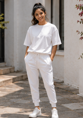 Womens | Signature™ Co-ord Set Cotton | Oversized Tshirt