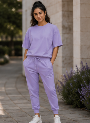Womens | Signature™ Co-ord Set Cotton | Oversized Tshirt