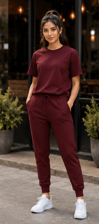 Womens | Essential™ Co-ord Set Cotton | Regular Tshirt