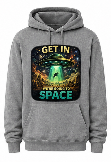 We Are Going To Space Hoodies