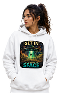 Unisex | Printed Get In Space Icon | Cotton Core™ Sustainable Hoodie | Regular Fit