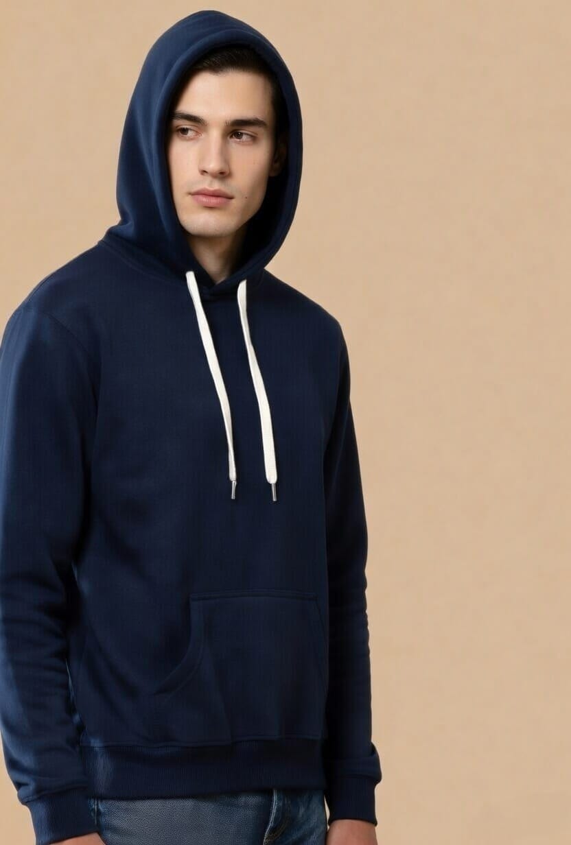 Hoodie | 300 GSM Premium | Yarn-Dyed Fabric | 80% Recycled Cotton | 20% Recycled Polyester | Certified
