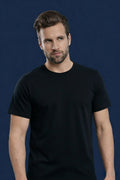 Alienswears Cotton Crew Neck T-Shirt | 185 GSM | Bio Wash | Soft Comfort Fit | Long-Lasting Color