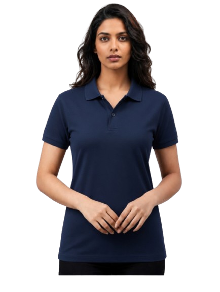Black Premium Cotton Polo 240GSM T-Shirts