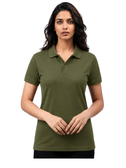 Black Premium Cotton Polo 240GSM T-Shirts