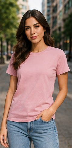 Women | Cotton Beyond Essential™ Round Neck T-Shirt | Ultra Soft | Regular Fit