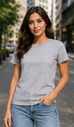 Women | Cotton Beyond Essential™ Round Neck T-Shirt | Ultra Soft | Regular Fit