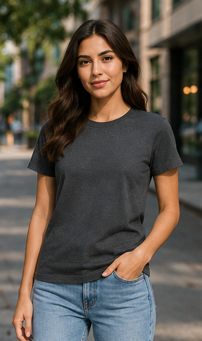 Women | Cotton Beyond Essential™ Round Neck T-Shirt | Ultra Soft | Regular Fit