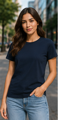 Women | Cotton Beyond Essential™ Round Neck T-Shirt | Ultra Soft | Regular Fit