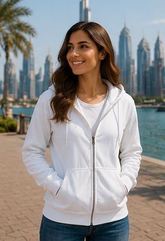 Womens Zipper Hoodie