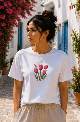 Tulips T-Shirt | Womens