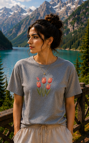 Tulips T-Shirt | Womens
