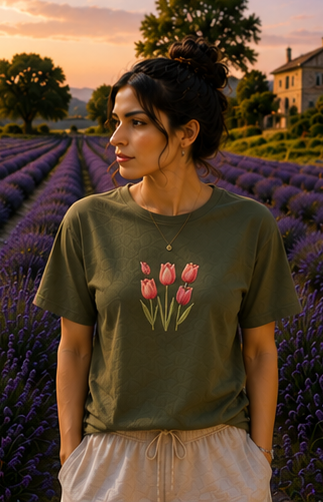 Tulips T-Shirt | Womens