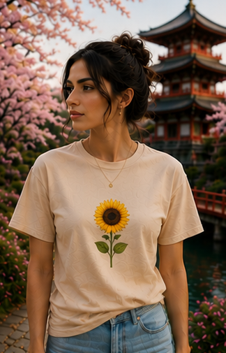 Sunflower T-Shirt | Womens