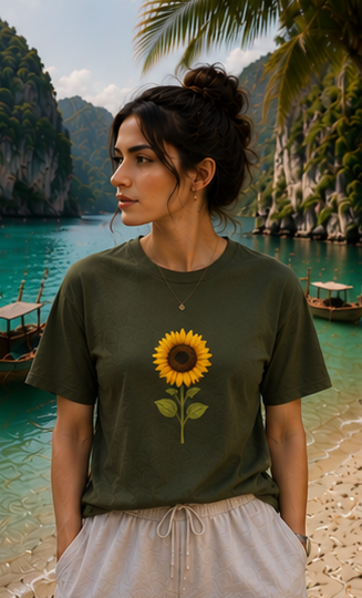 Sunflower T-Shirt | Womens